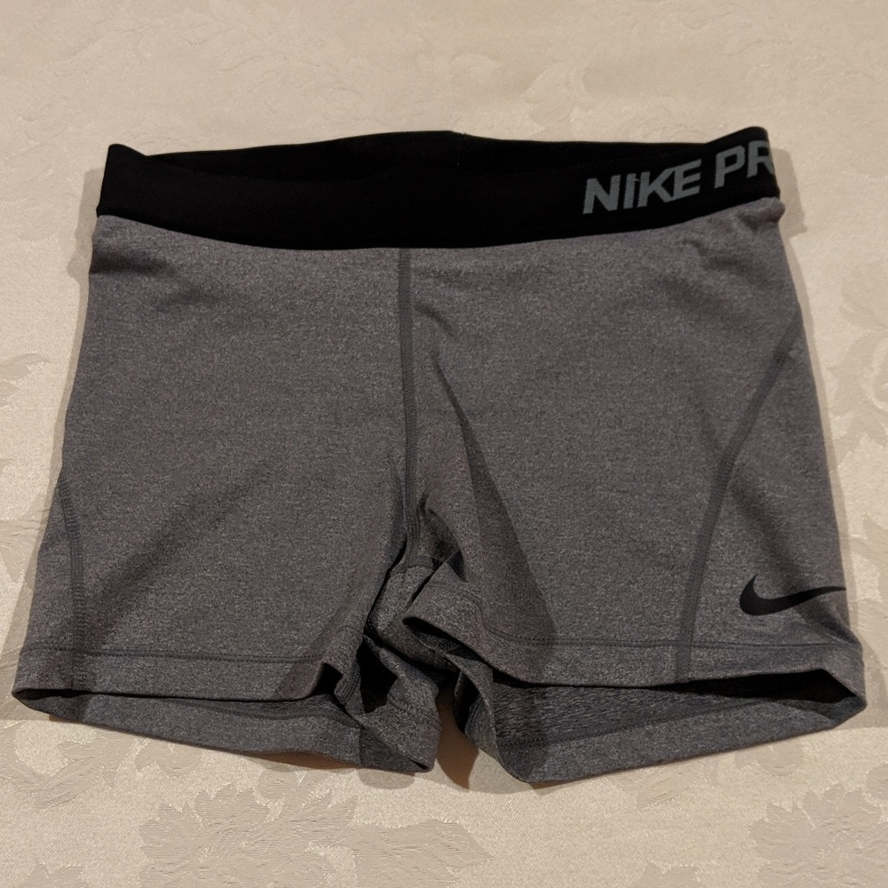 *Price firm* Heathered Gray Nike Pro Shorts